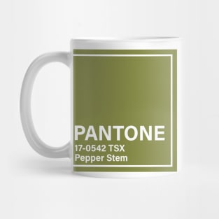 pantone 17-0542 TSX Pepper Stem Mug